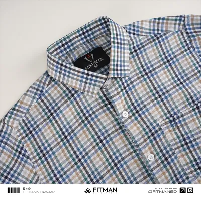 Men’s Tailored Full Sleeve Check Shirt (Fabulous)